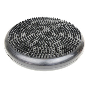 [30-1870BLK] Fabrication Balance Pads, Inflatable Vestibular Seating / Standing Disk, Black, 35cm (13.8")