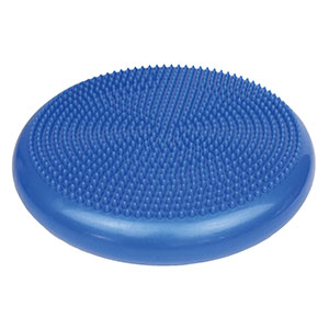 [30-1870B] Fabrication Balance Pads Discs, Inflatable Vestibular Seating/ Standing Disk, Blue, 35cm (13.8")