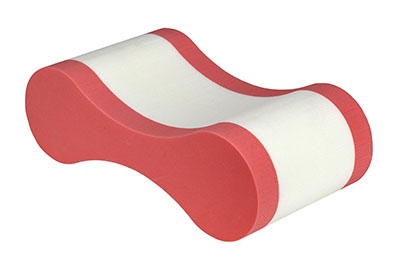 [20-4050R] Fabrication Aquatic Therapy, Pull Buoy, Red, Small
