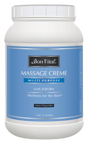 [BVMPC1G] Hygenic/Performance Health Bon Vital® Multi-Purpose Massage Crème, 1 Gallon Jar