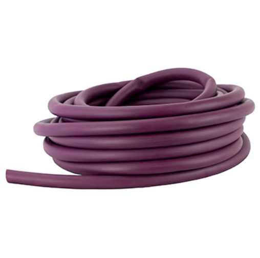 [10-4835] Fabrication Val-U-Tubing Latex Free Exercise Tubing, Plum, Level 5, No Latex, 25 ft, 1/bg