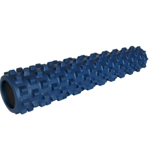 [30-2371] Fabrication Rumbleroller Foam Roller, 6" x 31", Medium-Firm, Blue