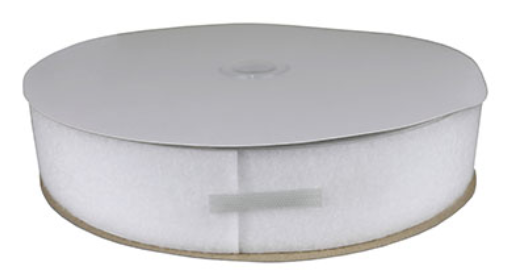 [24-7021W] Fabrication Velcro 2" Loop, 25 yds, White