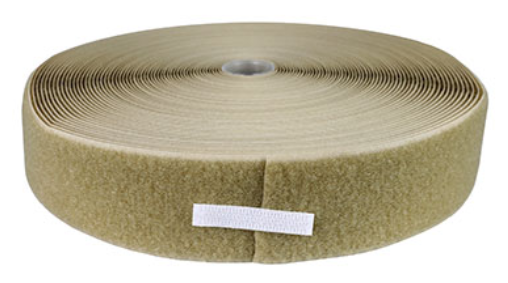 [24-7021T] Fabrication Velcro 2" Loop, 25 yds, Tan