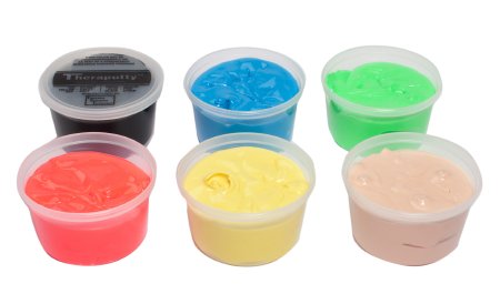[10-1484] Fabrication Cando™ Theraputty®Set (6 Pieces), 1 lb, Includes 1 of ea color, 1 set/ea