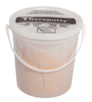 [10-0995] Fabrication CanDo TheraPutty 5 lb XX-Soft Standard Hand Exercise Material, Tan