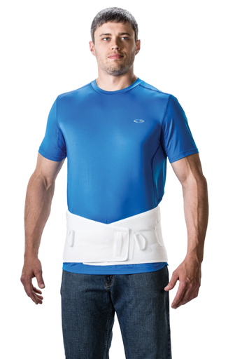 [LSB-7000-3XL] Core Products Corfit Back LS Support Belt 7000, White, 3X-Large 52" - 64" (12" belt height)