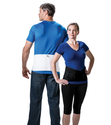 [LSB-7000-2XL] Core Products Corfit Back LS Support Belt 7000, White, 2X-Large 46" - 58" (10" belt height)