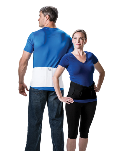 [LSB-7000-1XL] Core Products Corfit Back LS Support Belt 7000, White, X-Large 40" - 52" (9" belt height)