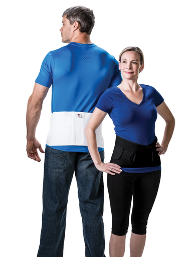 [LSB-7000-REG] Core Products Corfit Back LS Support Belt 7000, White, Medium/Large, 32" - 43" (8" belt height)
