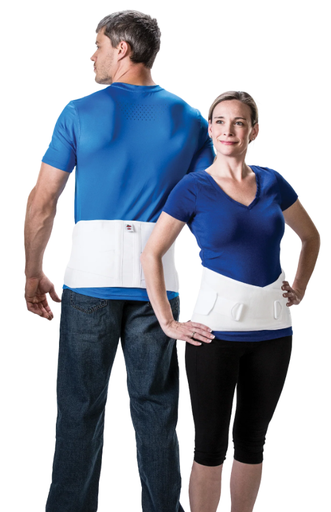 [LSB-7000-1XS] Core Products Corfit Back LS Support Belt 7000, White, X-Small 24" - 33" (4" belt height)