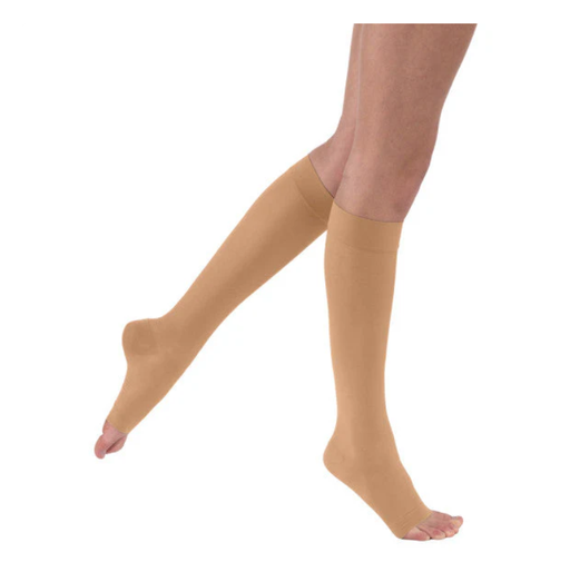 [119104] BSN Medical/Jobst Ultrasheer Women's Knee High, 15-20 mmHg, Open Toe, Bronze, Sm