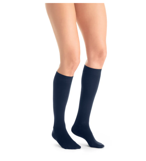 [119799] BSN Medical/Jobst Ultrasheer Women's Knee High, 15-20 mmHg, Navy, XL