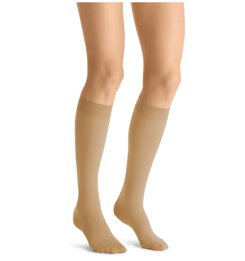 [119516] BSN Medical/Jobst Ultrasheer Women's Knee High, 15-20 mmHg, Honey, Lg