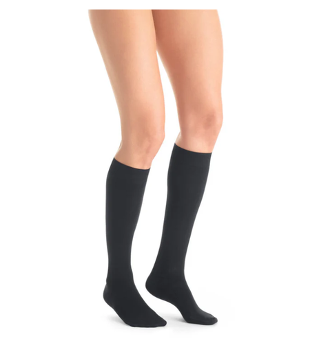 [119520] BSN Medical/Jobst Ultrasheer Women's Knee High, 15-20 mmHg, Anthracite, Lg
