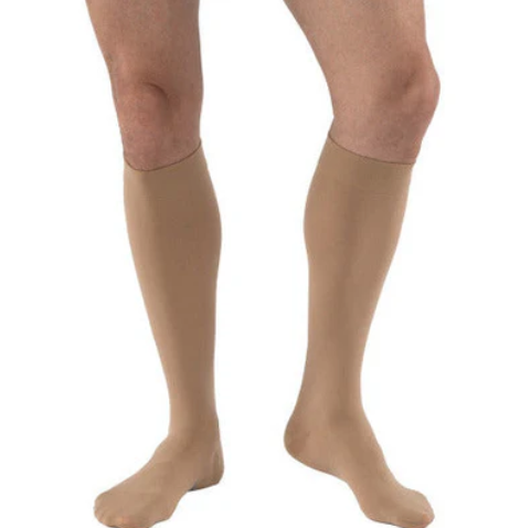 [114745] BSN Medical/Jobst Relief Knee High w/Silicone Band, 20-30 mmHg, Beige, XL
