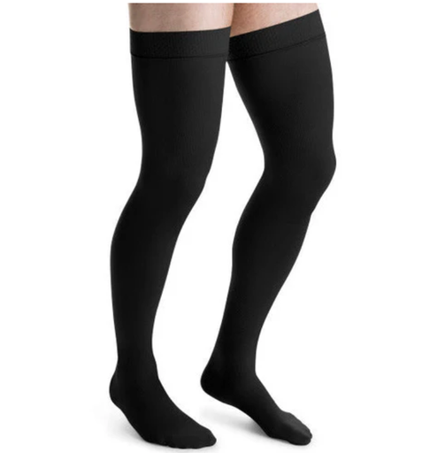 [115412] BSN Medical/Jobst For Men Thigh High, 30-40mmHg, Black, Small