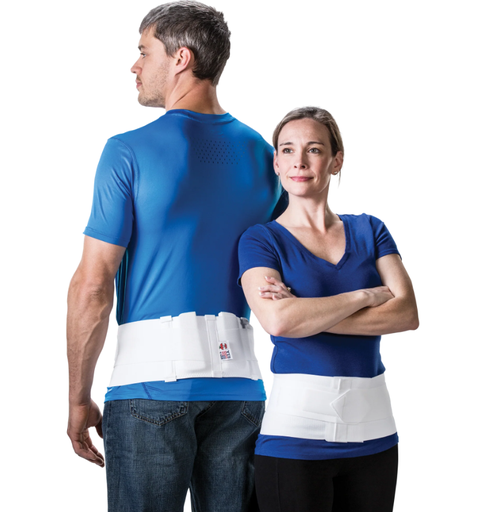 [SIB-6024-2XL] Core Products Triple Pull Sacral Back Support Belts with Split pad 2XL