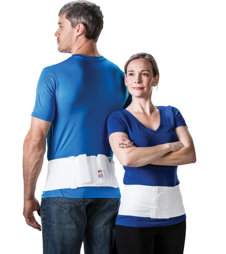 [SIB-6024-1XL] Core Products Triple Pull Sacral Back Support Belts with Split pad X-Large