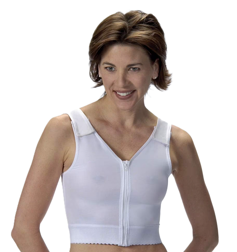 [111909] BSN Medical/Jobst Surgical Vest w/o Cups, White, Size 4