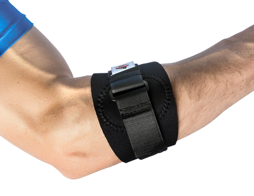 [ELB-6505-1XL] Core Products Tennis Elbow Support, Neoprene, X-Large, Black