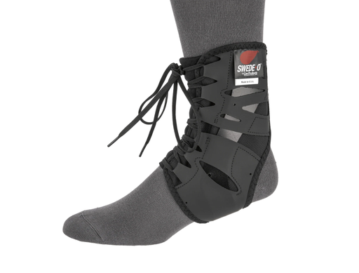 [AKL-6337-BK-1XS] Swede-O Tarsal Lok Ankle Braces, Built-In Stabilizer, X-Small, Black