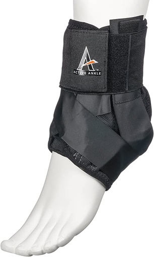 [760260] Cramer Active Ankle® AS1 Pro™, Ankle Brace, X-Small, Black
