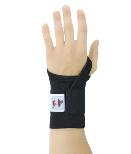 [WST-6800-LMD] Core Products Reflex Wrist Support Brace, Black, Left, Medium, 6.5" - 7.5"