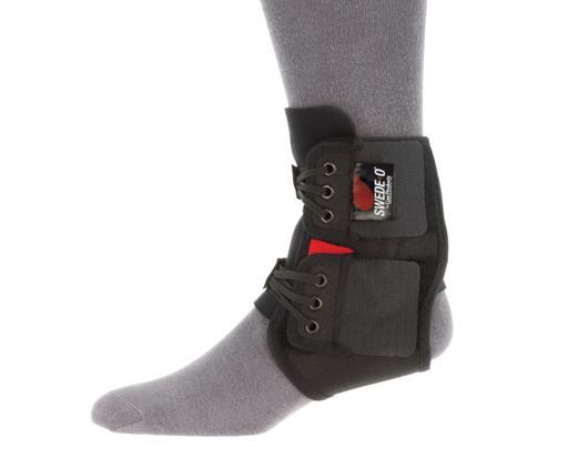 [AKL-6350-BK-UNI] Core Products Powerwrap Ankle Brace, Fits 6" - 12", Universal, Black