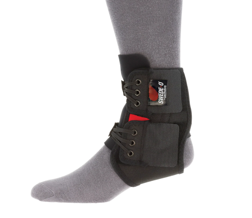 [AKL-6350-BK-1XL] Core Products Powerwrap Ankle Brace, Fits 12" - 14", Large/X-Large, Black