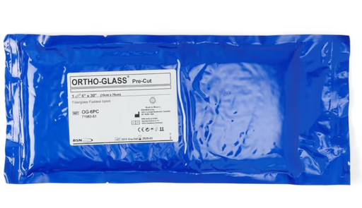[OG-6PC] BSN Medical Ortho-Glass Pre-Cut Splints, 6" x 30", 5/bx
