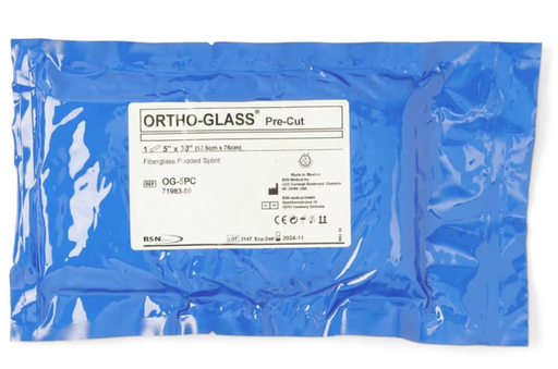 [OG-5PC] BSN Medical Ortho-Glass Pre-Cut Splints, 5" x 30", 5/bx