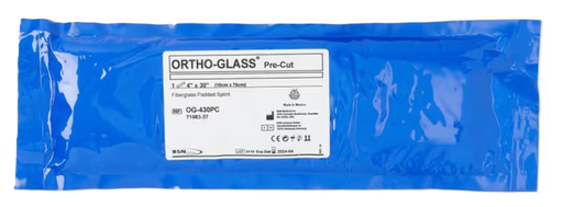 [OG-430PC] BSN Medical Ortho-Glass Pre-Cut Splints, 4" x 30", 5/bx