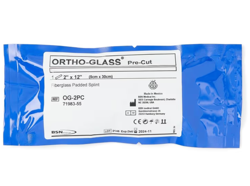 [OG-2PC] BSN Medical Ortho-Glass Pre-Cut Splints, 2" x 12", 10/bx