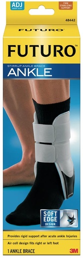 [48442EN] 3M™ Futuro™ Stirrup Ankle Brace, Adjustable, One Size, 2/pk