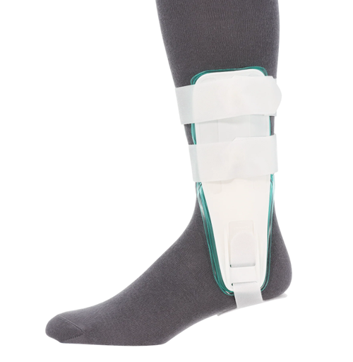 [AKL-6371-WH-SML] Swede-O Thermoskin Versi-Splint, Air/ Gel Ankle Splint, Small, White