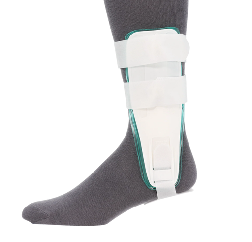 [AKL-6371-WH-MED] Swede-O Thermoskin Versi-Splint, Air/ Gel Ankle Splint, Medium, White