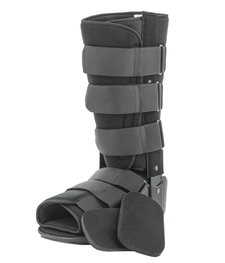 [UTL-1131-BK-LRG] Swede-O Walking Boot, Standard, Tall, Large, Fixed, Black