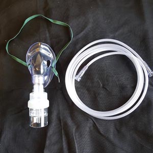 [MTR-22886] Med-Tech Nebulizers with Mask, w/ 22mm connector, Pediatric, Elongated, 7' Star Tubing