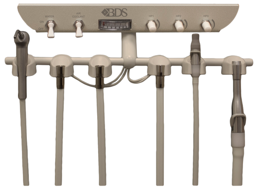 [RD-3153] Beaverstate 3 Handpiece Automatic Rear-Delivery Unit - Beneath Shelf Mount Control Head