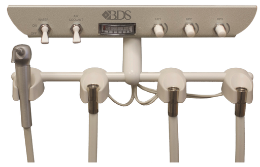 [RD-3103] Beaverstate 3 Handpiece Automatic Rear-Delivery Unit, Beneath Shelf Mount Control Head w/Dual