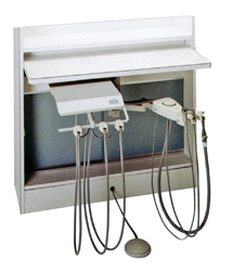 [SC-4250] Beaverstate 3 Handpiece Rear-Delivery Swivel Mount Unit w/ Vac