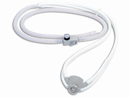 [33012] Accutron PIP+™Scavenging Circuits System, for Standard Bag Tee, with Medium Multi-Use Nasal Mask