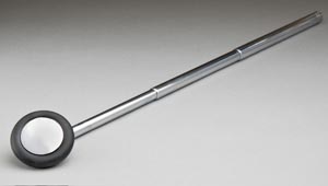 [7018] Tech-Med Percussion Hammer, Babinski, Chrome Plated Steel Handle Adjusts From 6½"-15"