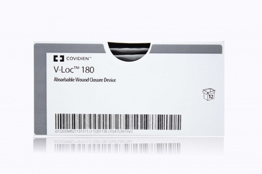 [VLOCL0306] Medtronic V-Loc 180 6 inch Size 0 Absorbable Wound Closure Reload Sutures, Green, 12/Box