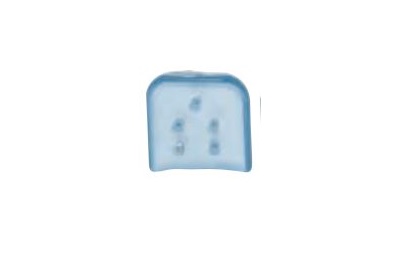 [094035BBG] Aspen Instrument Tip Protectors - Osteotome Tip Protector, Vented, Clear, 25x25mm