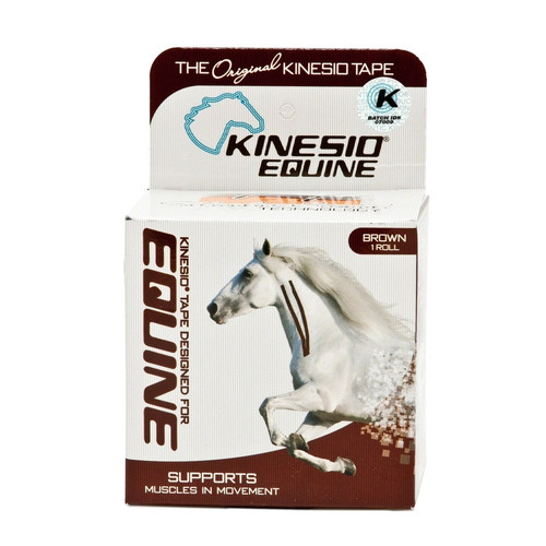[EKT18024] Kinesio Equine Tex Classic Tape - Brown, 120/cs