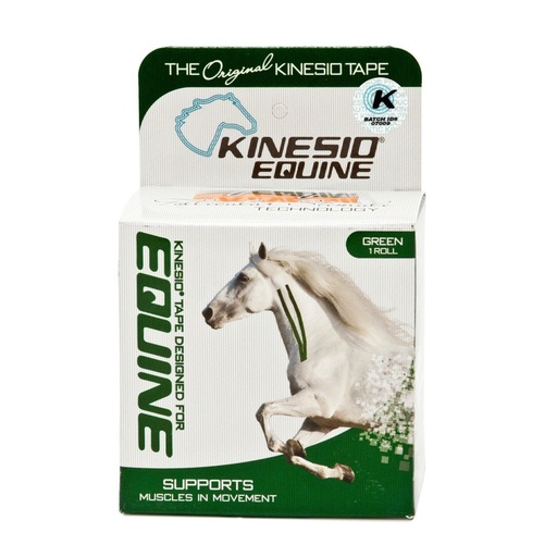 [EKT38024] Kinesio Equine Tex Classic Tape - Green, 120/cs