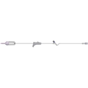 [1010001B] Amsino Amsafe® IV Administration Set IV Set 220cm W/Back Chk Valveneedless Eo St 50/Cs