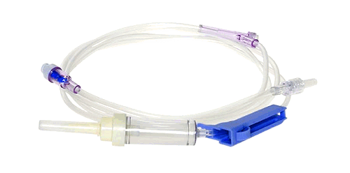 [MRSA10-84] Amsino Amsafe® IV Administration Set 84in Vent/Nonventmicrolave 50/Cs